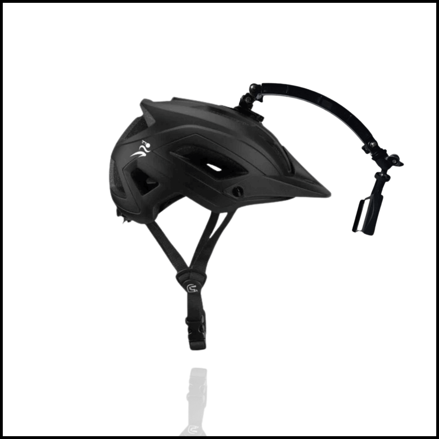 OTS Rearview Helmet — Black