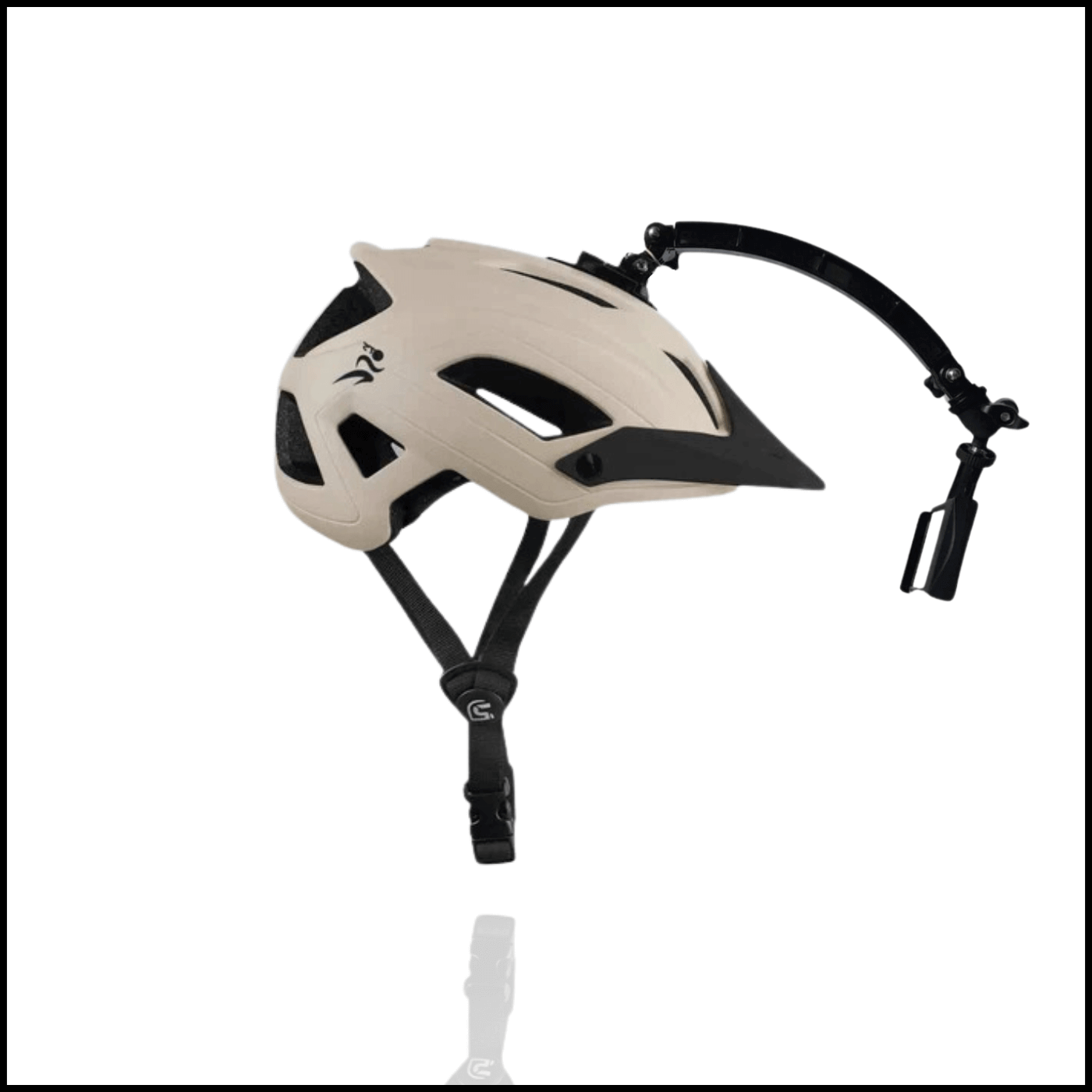 OTS Rearview Helmet — Stone